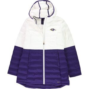 G-III Sports Womens Baltimore Ravens Puffer Jacket, NWT